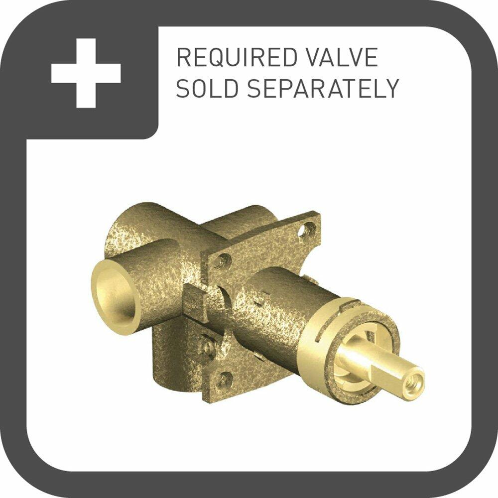 MOEN Gibson T2921BL Diverter Transfer Valve Trim Kit in Matte Black (Valve Required)