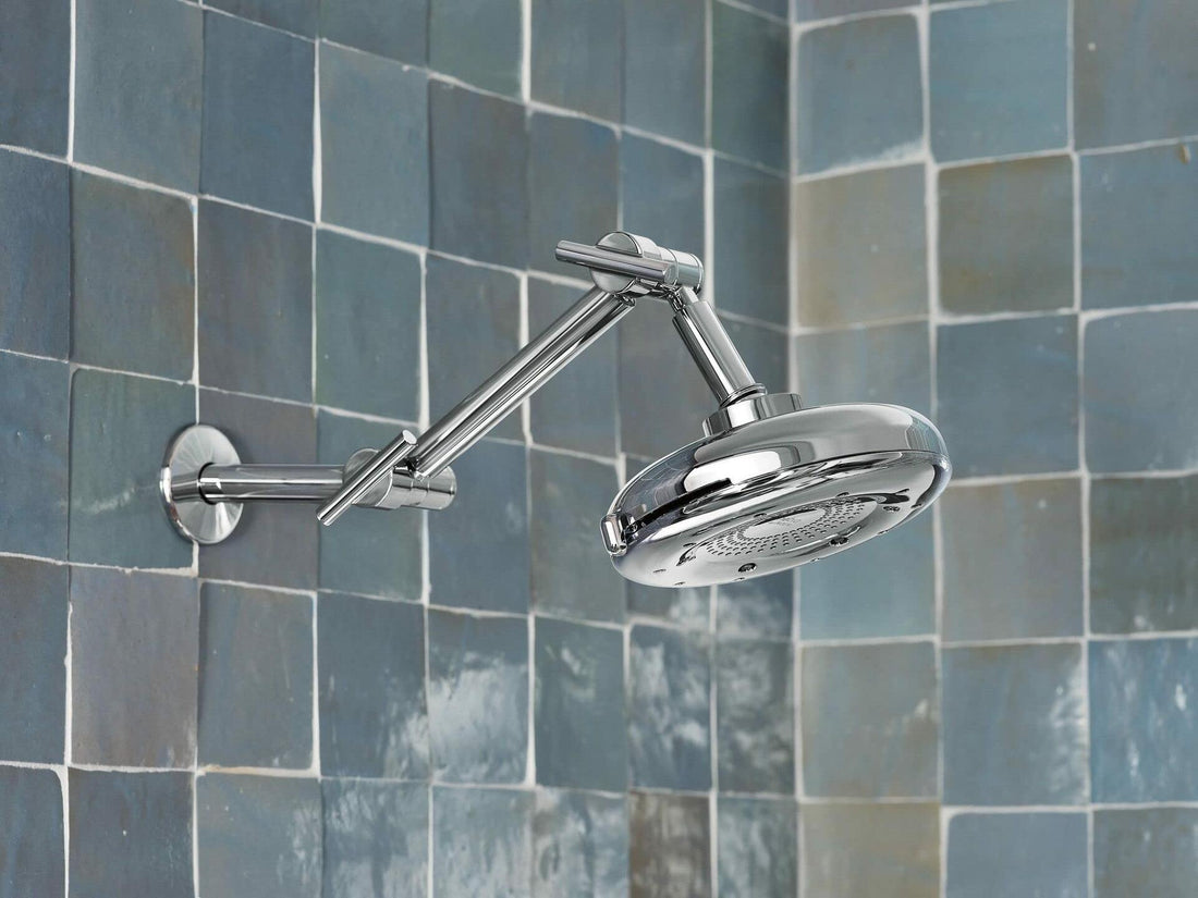 MOEN S116BN 16 in. Pivoting Adjustable Shower Arm in Brushed Nickel