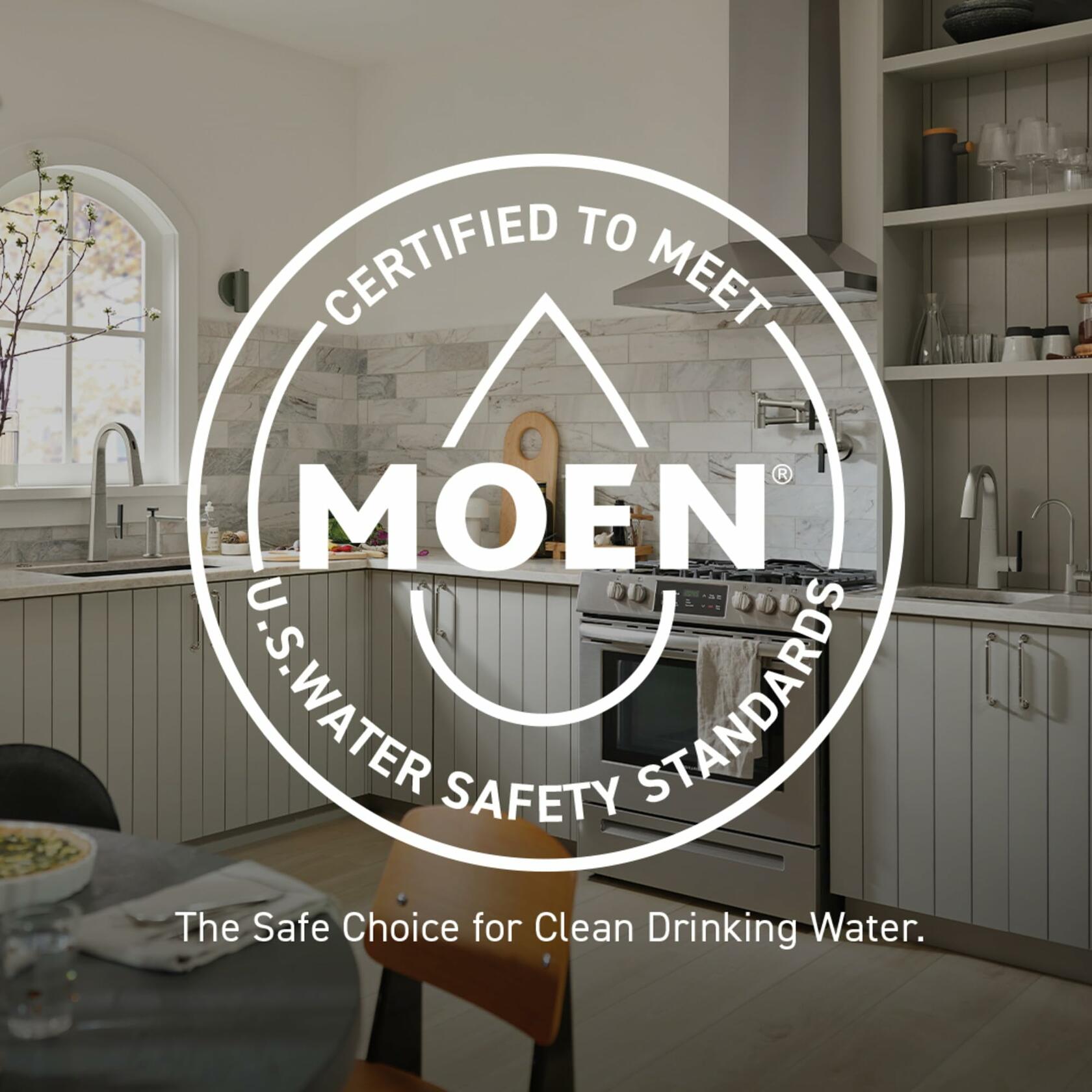 MOEN Haelyn 87627 Pull Down Sprayer Kitchen Faucet with 360 Degree Spout Swivel in Chrome