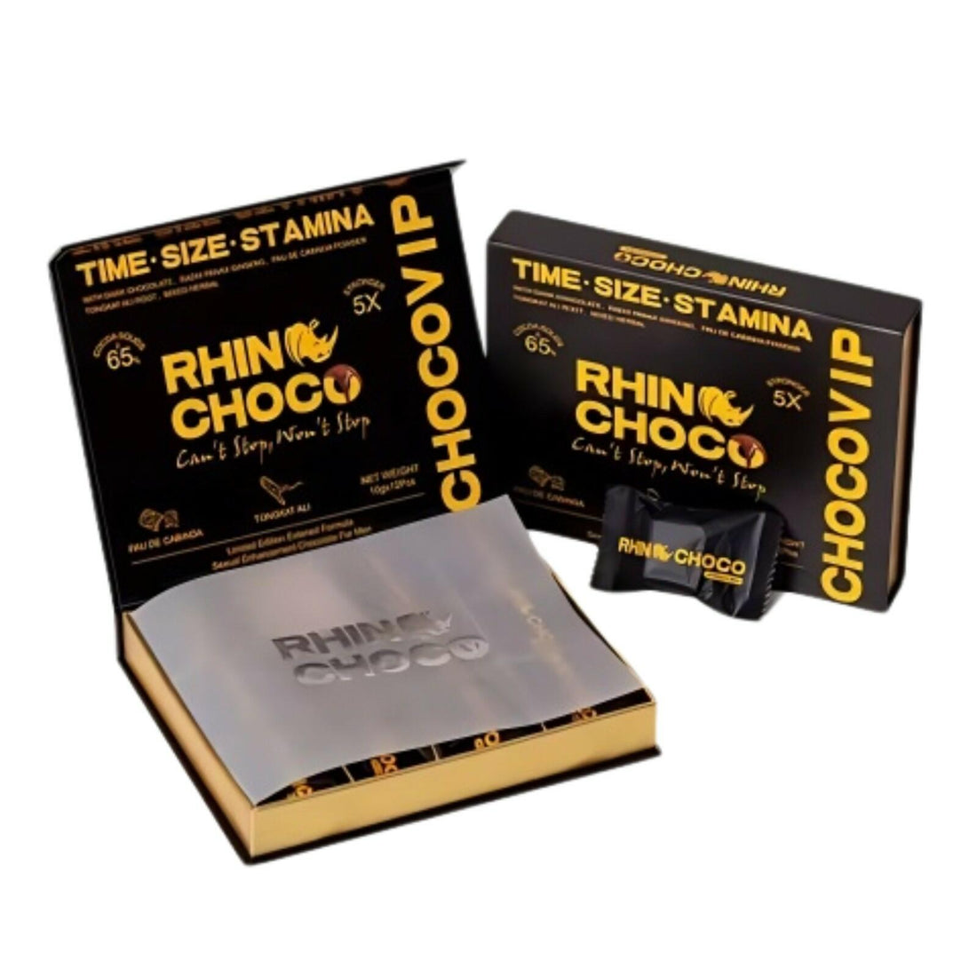 Rhino Choco for Men – Ultimate Power Source &amp; 5x Stronger Pau De Cabinda Powder