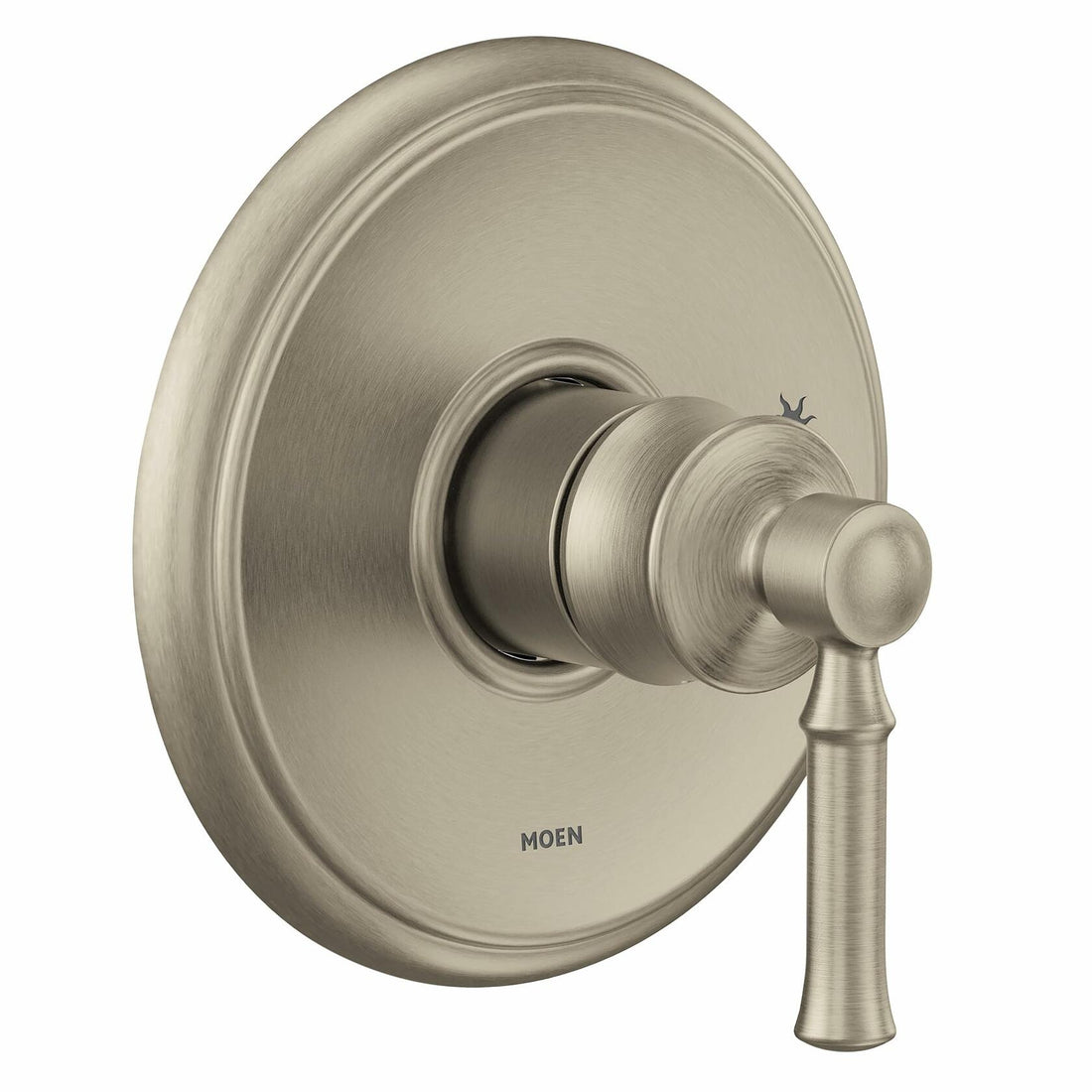 MOEN Dartmoor UT2181BN M-CORE 2-Series 1-Handle Shower Trim Kit in Brushed Nickel (Valve Required)