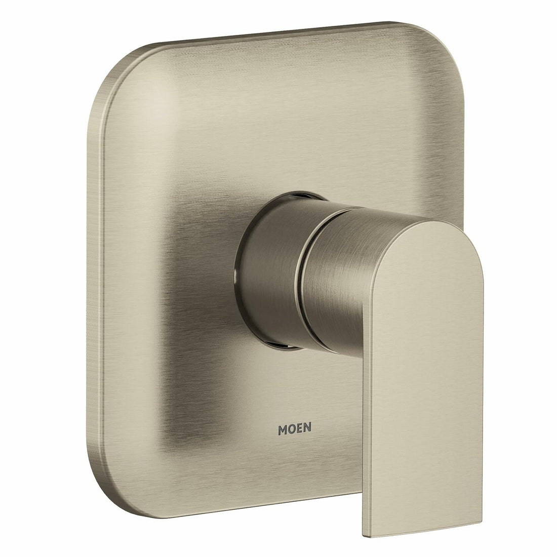 MOEN Genta LX UT2471BN M-CORE 2-Series 1-Handle Shower Trim Kit in Brushed Nickel (Valve Not Included)