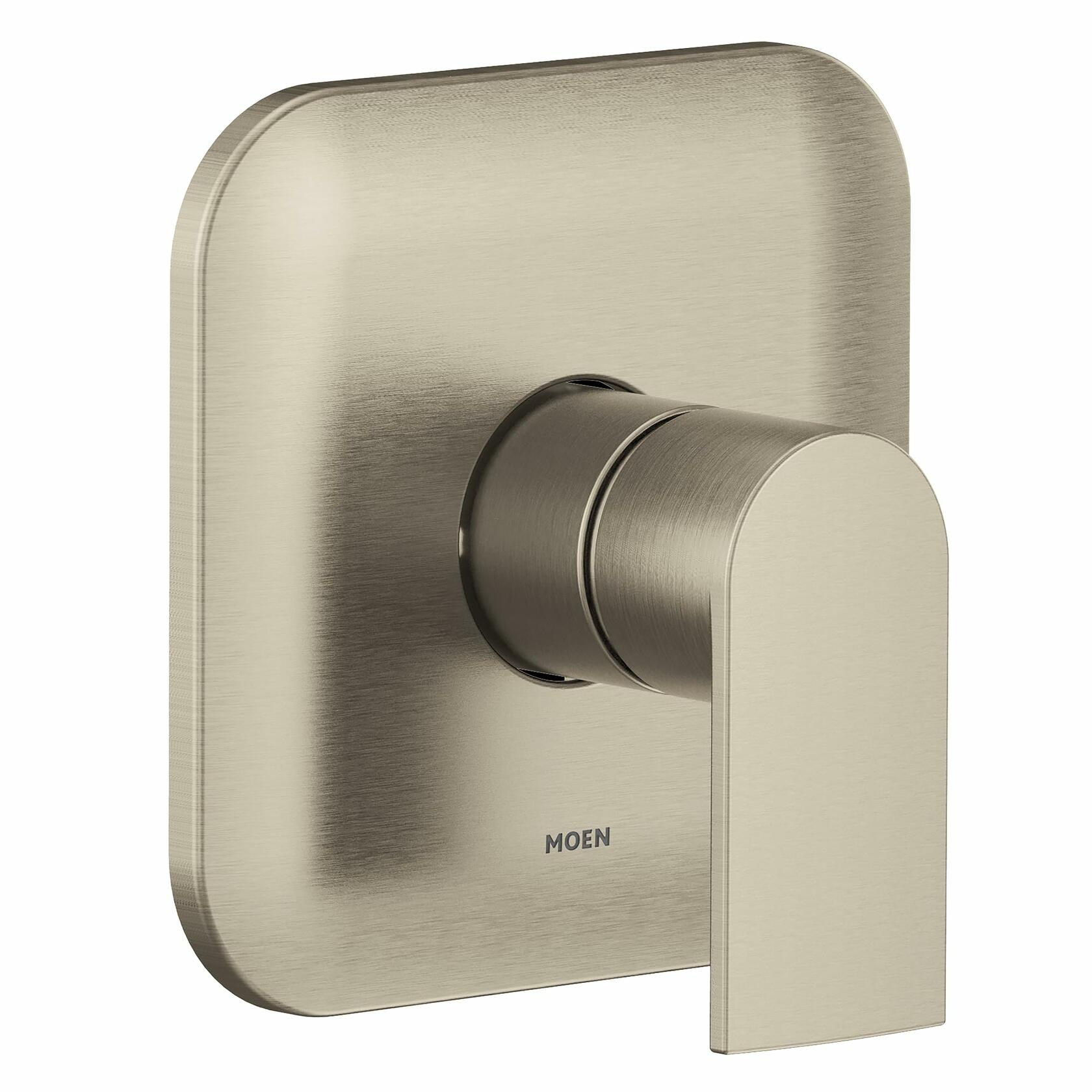 MOEN Genta LX UT2471BN M-CORE 2-Series 1-Handle Shower Trim Kit in Brushed Nickel (Valve Required)