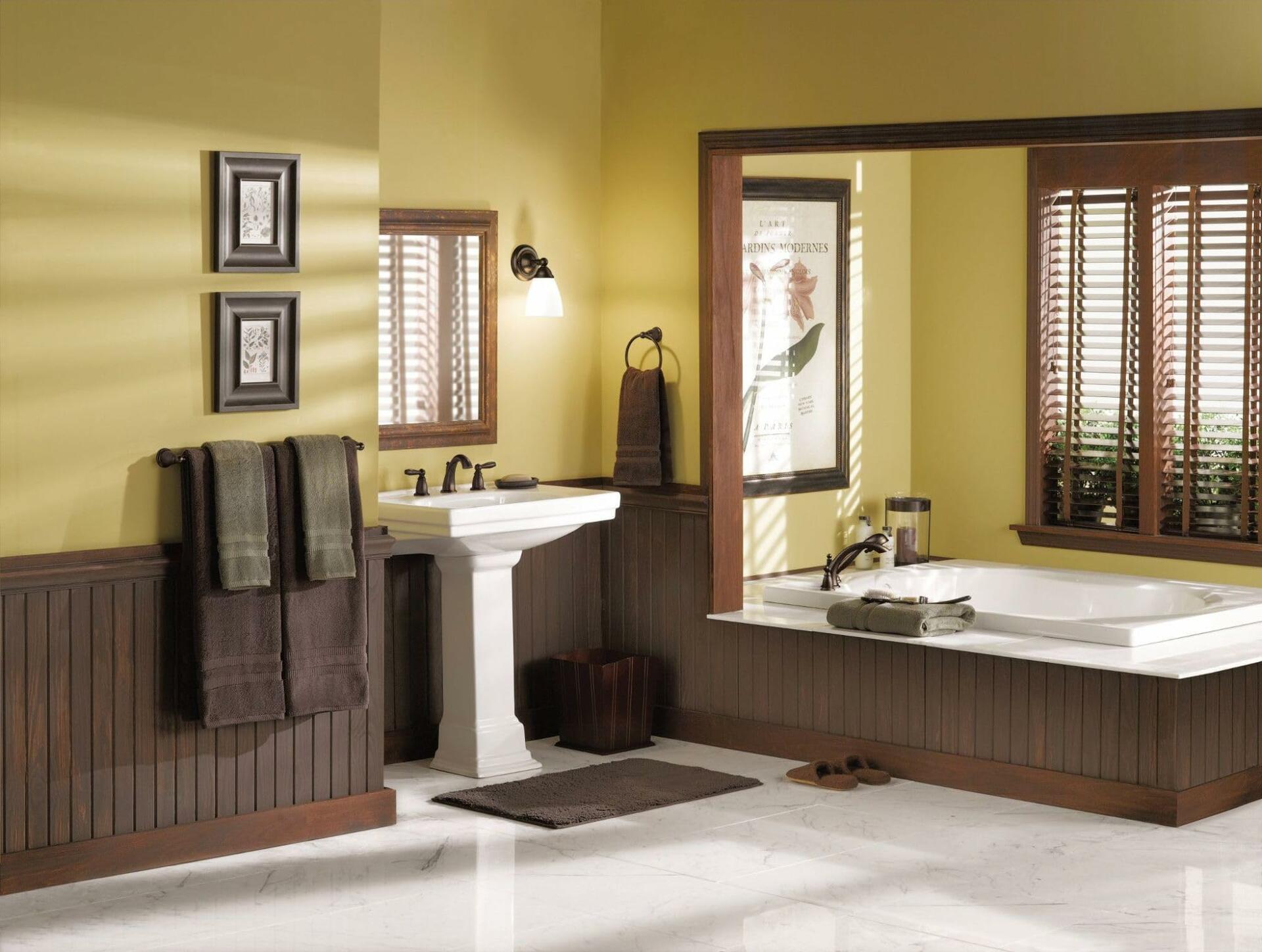 MOEN Brantford T933 Two-Handle Deck Mount Roman Tub Faucet Trim Kit in Chrome (Valve Required)