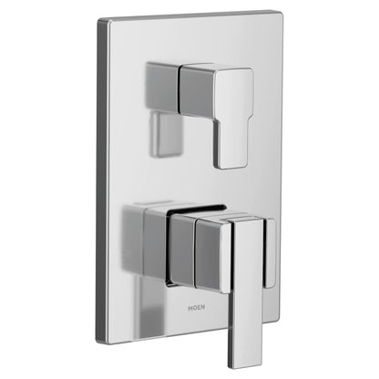 MOEN 90 Degree UTS9011 M-CORE 3-Series 2-Handle Shower Trim in Chrome (Valve Required)
