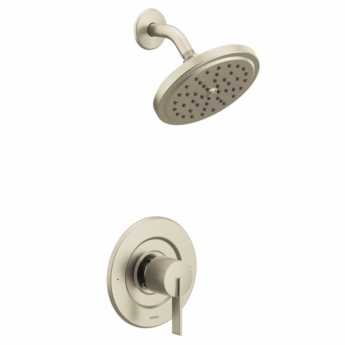 MOEN Cia T2262EPBN Posi Temp One-Handle with Eco-Performance Shower Faucet Trim in Brushed Nickel (Valve Required)