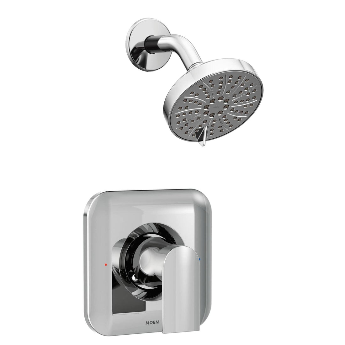 MOEN Genta LX T2472EP Posi-Temp Showerhead and Lever Handle in Chrome (Valve Required)