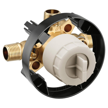 MOEN U130CIS M-CORE 3 Port Shower Rough-In Brass Mixing Valve with CC/IPC Connections and Stops