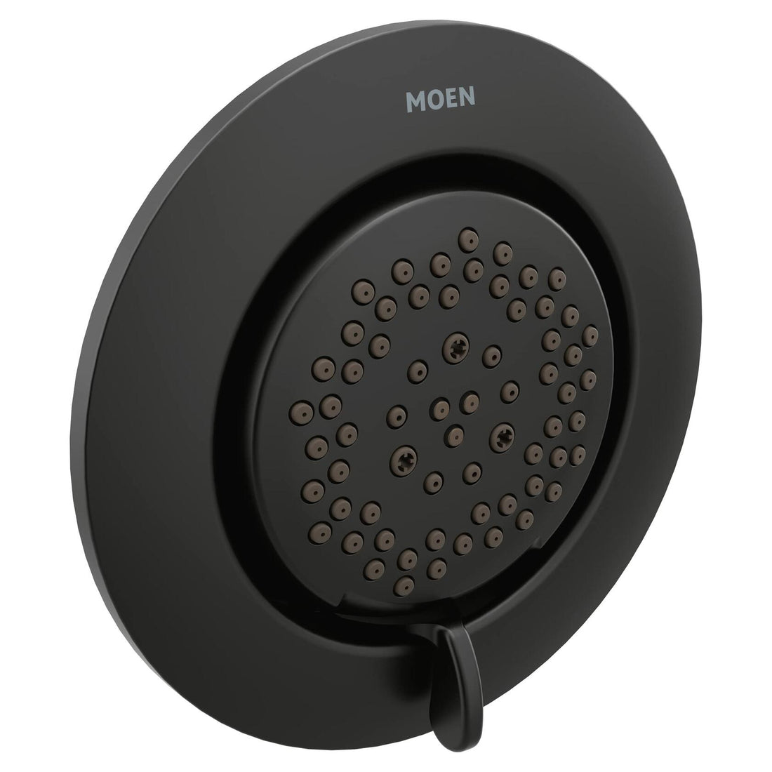 MOEN Mosaic TS1422BL 5.38 in. Body Jet with Adjustable Angle in Matte Black