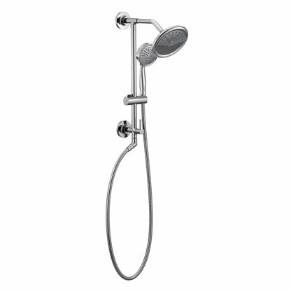 MOEN ExactTemp S6310 One-Spray Pattern Wall Mount Fixed Shower Head in Chrome