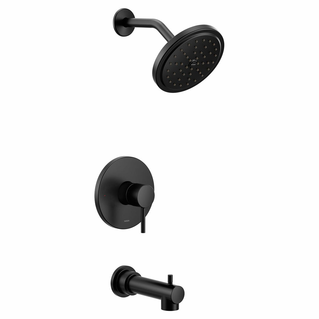 MOEN Align UT3293BL M-CORE 3-Series 1-Handle Tub and Shower Trim Kit in Matte Black (Valve Not Included)