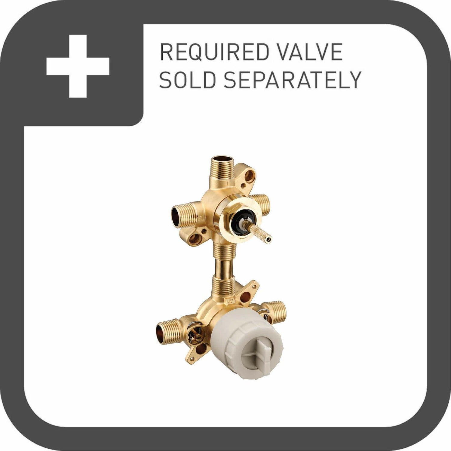MOEN Belfield UT3322ORB 2-Handle Shower Trim Kit and Integrated Transfer Valve in Oil Rubbed Bronze (Valve Not Included)