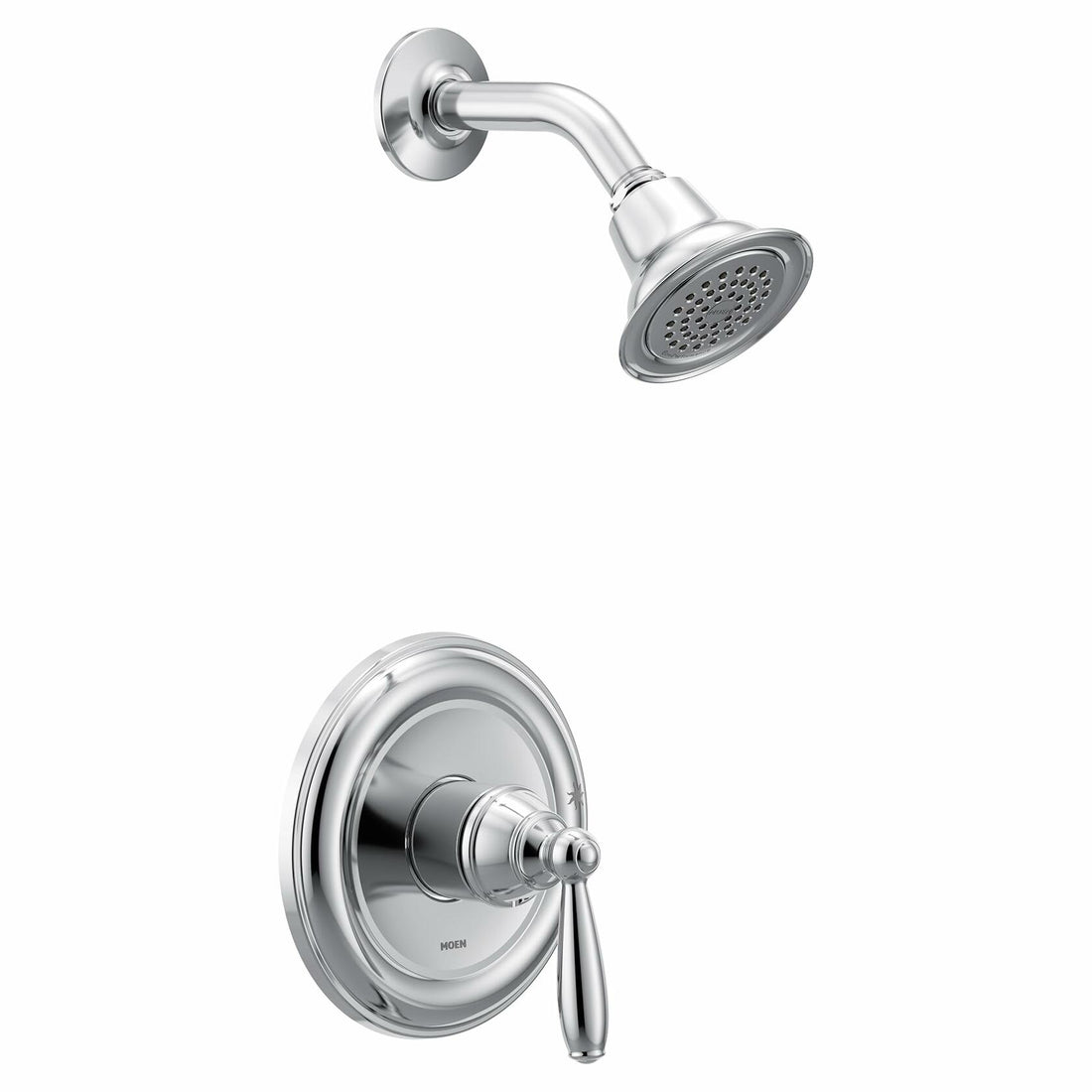 MOEN Brantford Chrome UT2152EP 1-handle Single function 3.5-Inches Round Shower Faucet