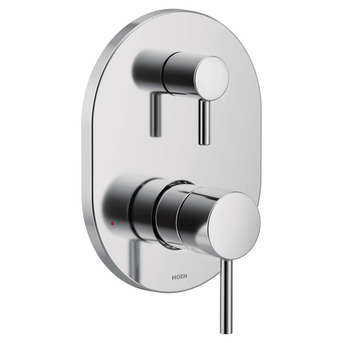 MOEN Align M-CORE 3-Series UT3290 2-Handle Shower Trim Kit with Integrated Transfer Valve in Chrome (Valve Required)