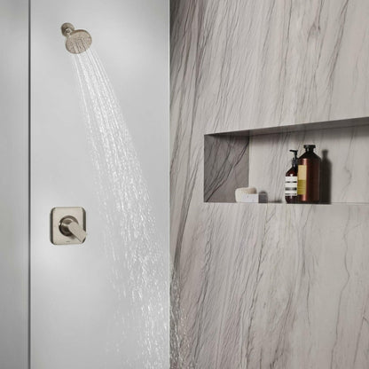 MOEN Genta T2471BN LX 1-Handle Posi-Temp Valve Trim Kit in Brushed Nickel (Valve not Included)