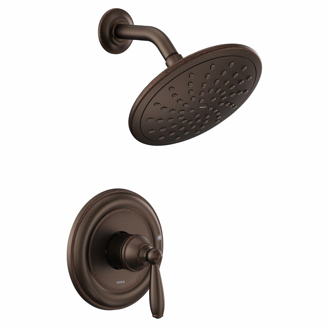 MOEN Brantford UT2252EPORB M-CORE 2-Series 1-Handle Shower Trim Kit in Oil Rubbed Bronze (Valve Required)