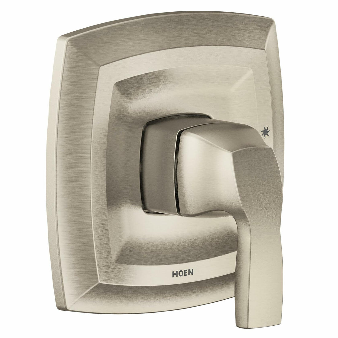 MOEN Voss UT2691BN M-CORE 2-Series 1-Handle Shower Trim Kit in Brushed Nickel (Valve Not Included)