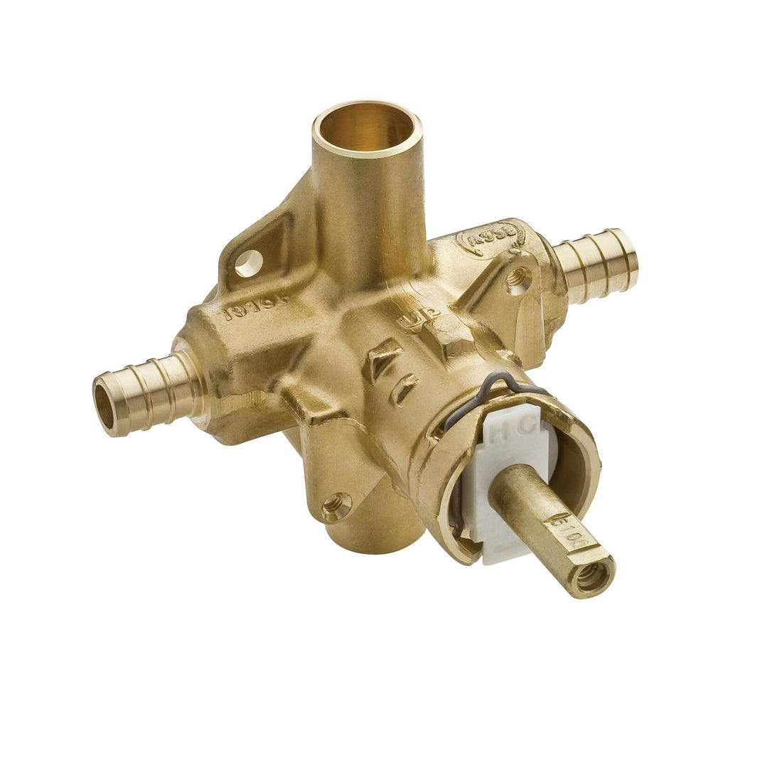MOEN 2580 Brass Rough-In Posi-Temp Tub and Shower Valve-1/2 in. Crimp Ring PEX Connection