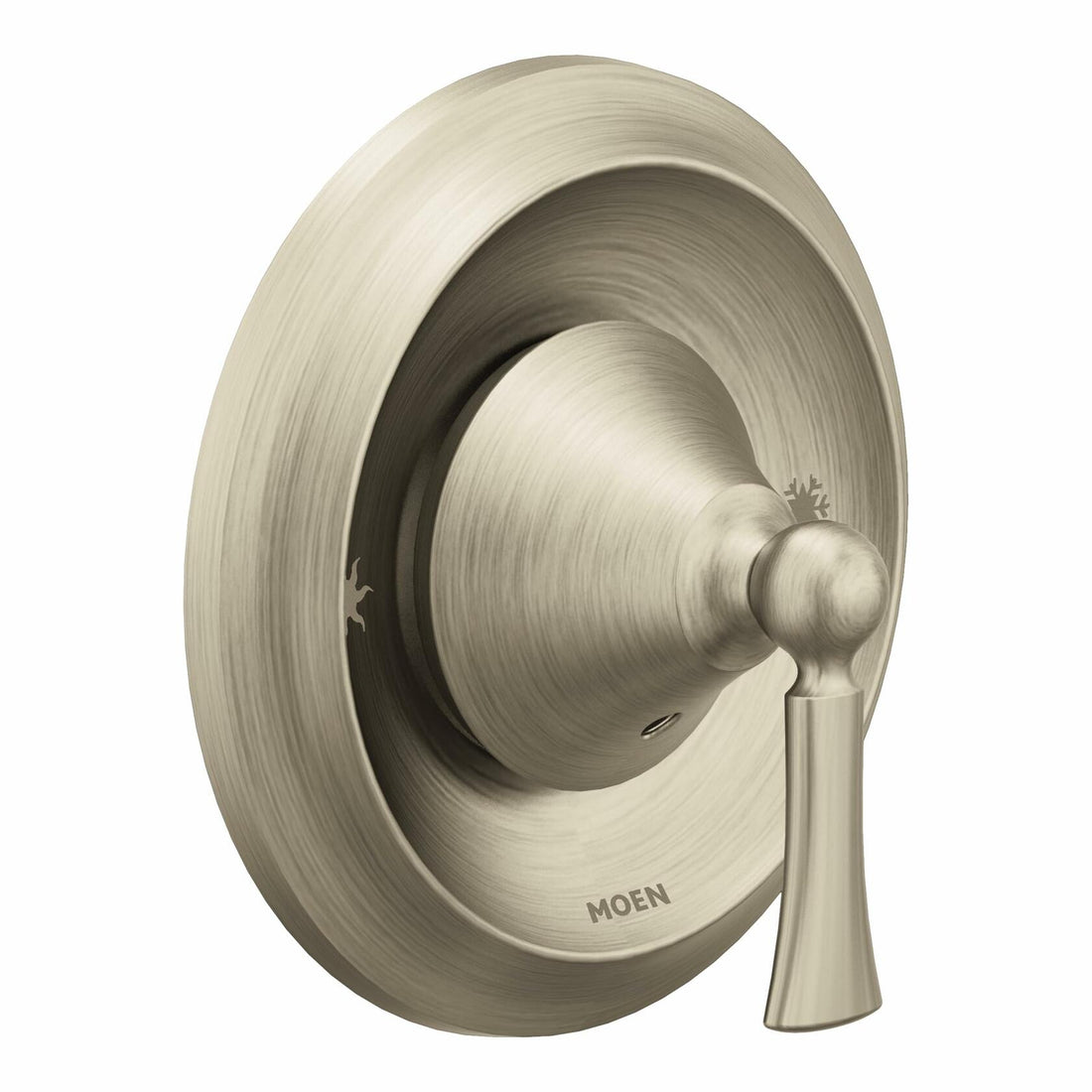 MOEN Wynford T4501BN One-Handle Posi-Temp Pressure Balancing Valve Trim Kit in Brushed Nickel (Valve Required)