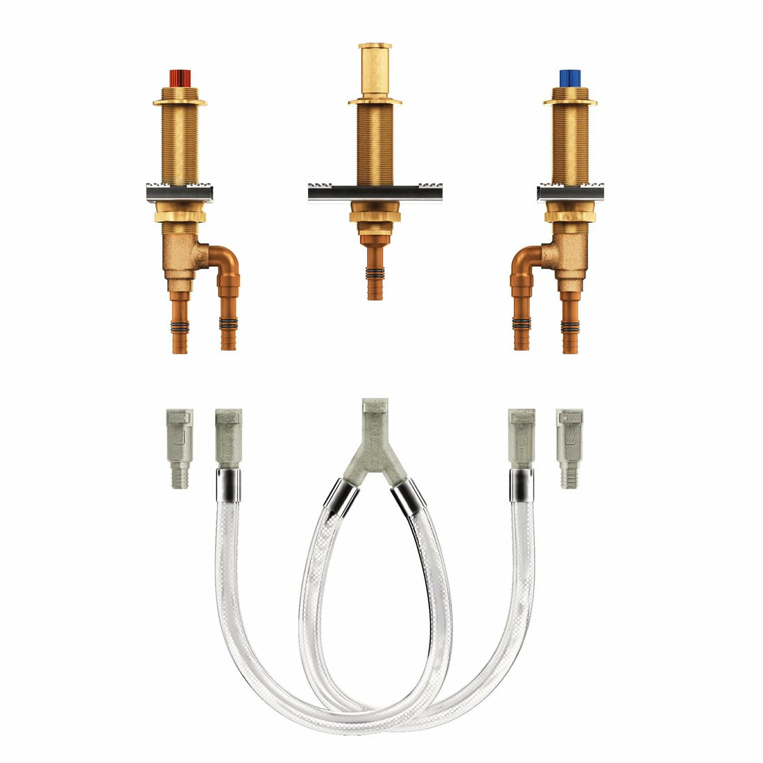 MOEN M-Pact 4794 Two-Handle Roman Tub Valve with 10-Inch Center and 1/2-Inch PEX Cold Expansion