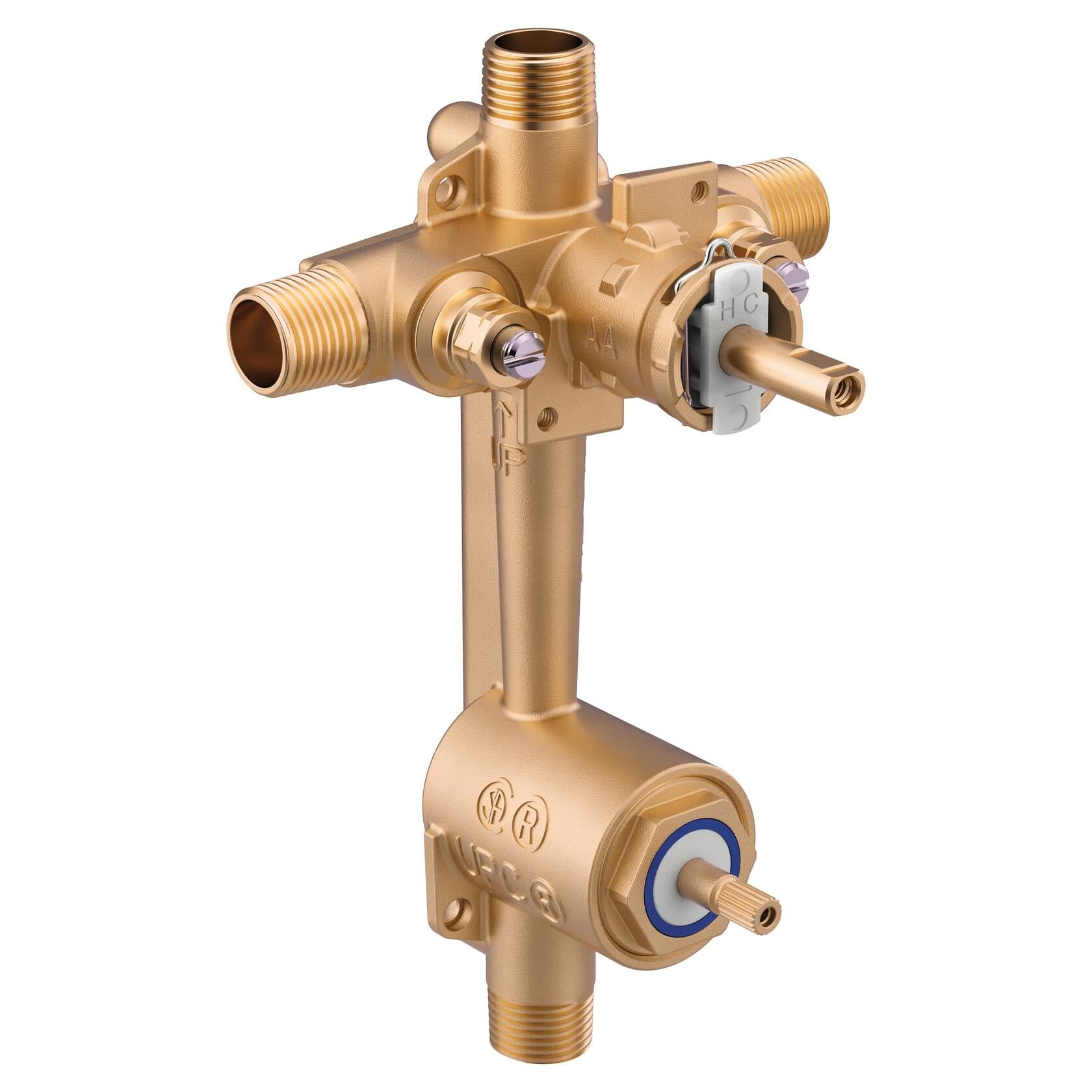 MOEN 2581 Posi-Temp 1/2" IPS Pressure Balanced Rough-in Valve with 3 Function Diverter