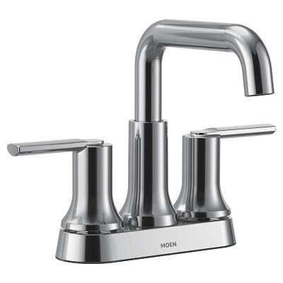 MOEN Zyla 84141 Two-Handle Centerset Bathroom Sink Faucet in Chrome - Like New