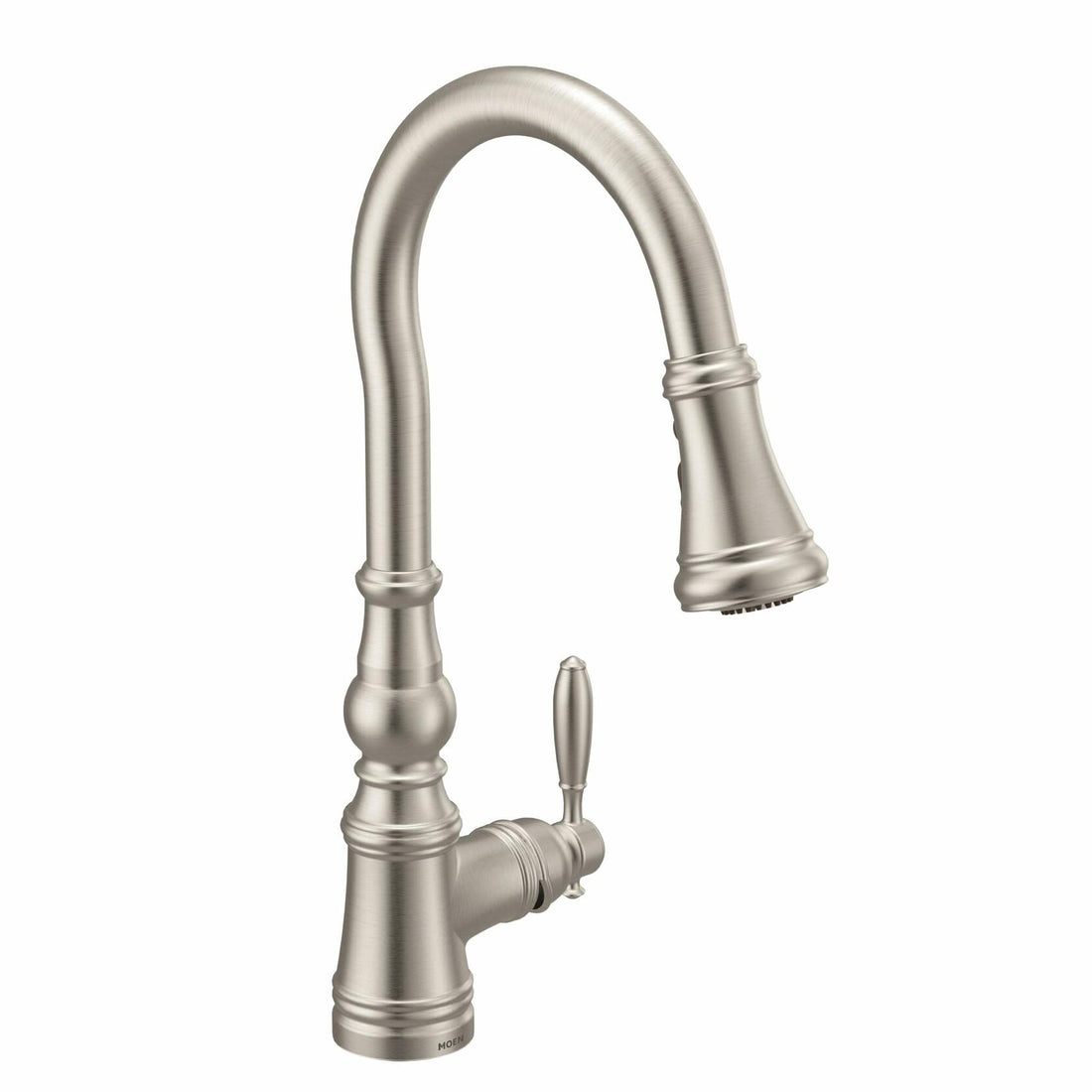 MOEN Weymouth S73004SRS Pulldown Kitchen Faucet with Power Boost in Spot Resist Stainless - Like New