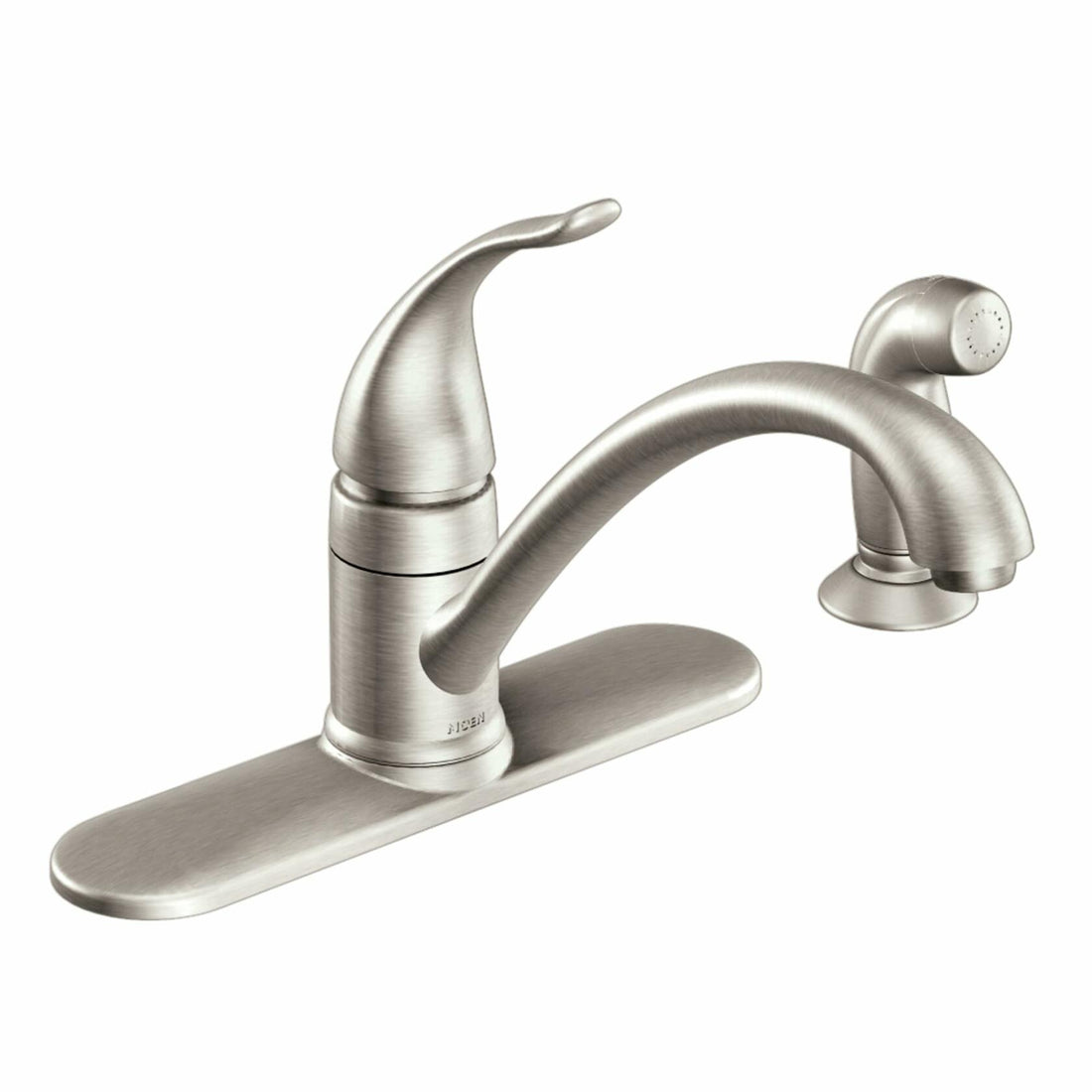 Moen, Spot Resist Stainless CA87480SRS Kitchen Faucet with Side Spray from the Torrance Collection, 375
