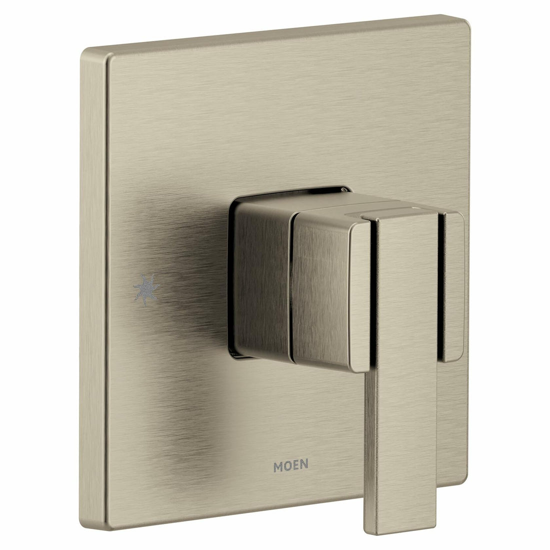Moen UTS3711BN 90 Degree M-CORE 3-Series 1-Handle Valve Trim Kit, Valve Required, Brushed Nickel