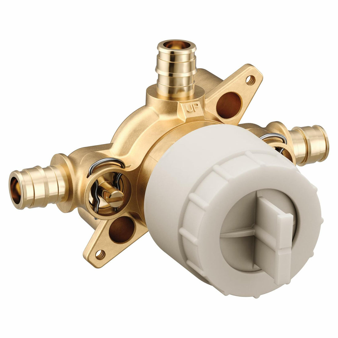 Moen U130CXS M-CORE 3 Port Shower Mixing Valve with Cold Expansion PEX Connections and Stops