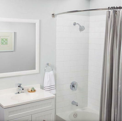 CFG Four Function Wallmount Showerhead, Chrome