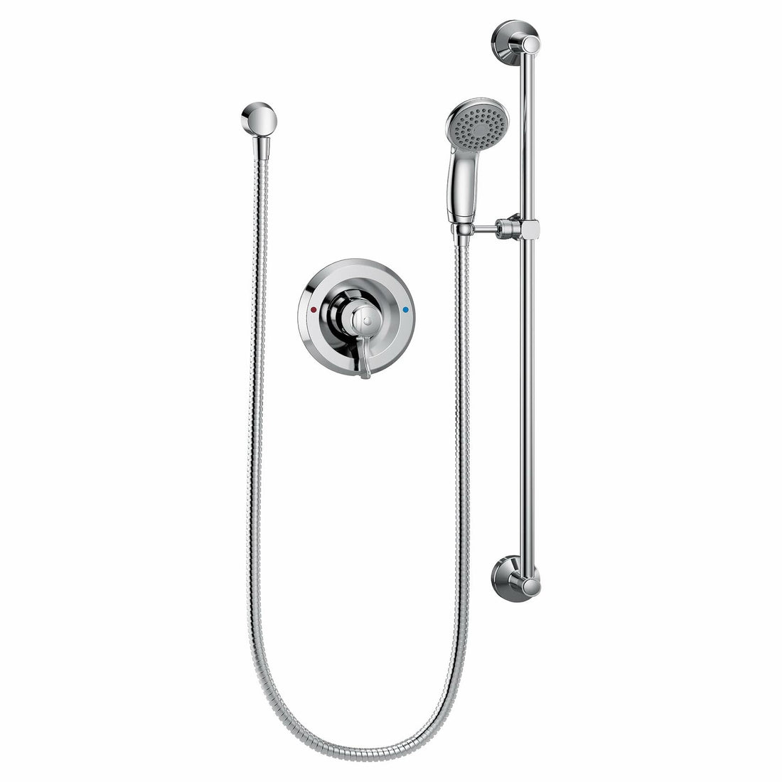 Moen T8346EP15 Commercial Posi-Temp Eco Performance Pressure Balancing Hand Shower System 1.5 gpm, Chrome