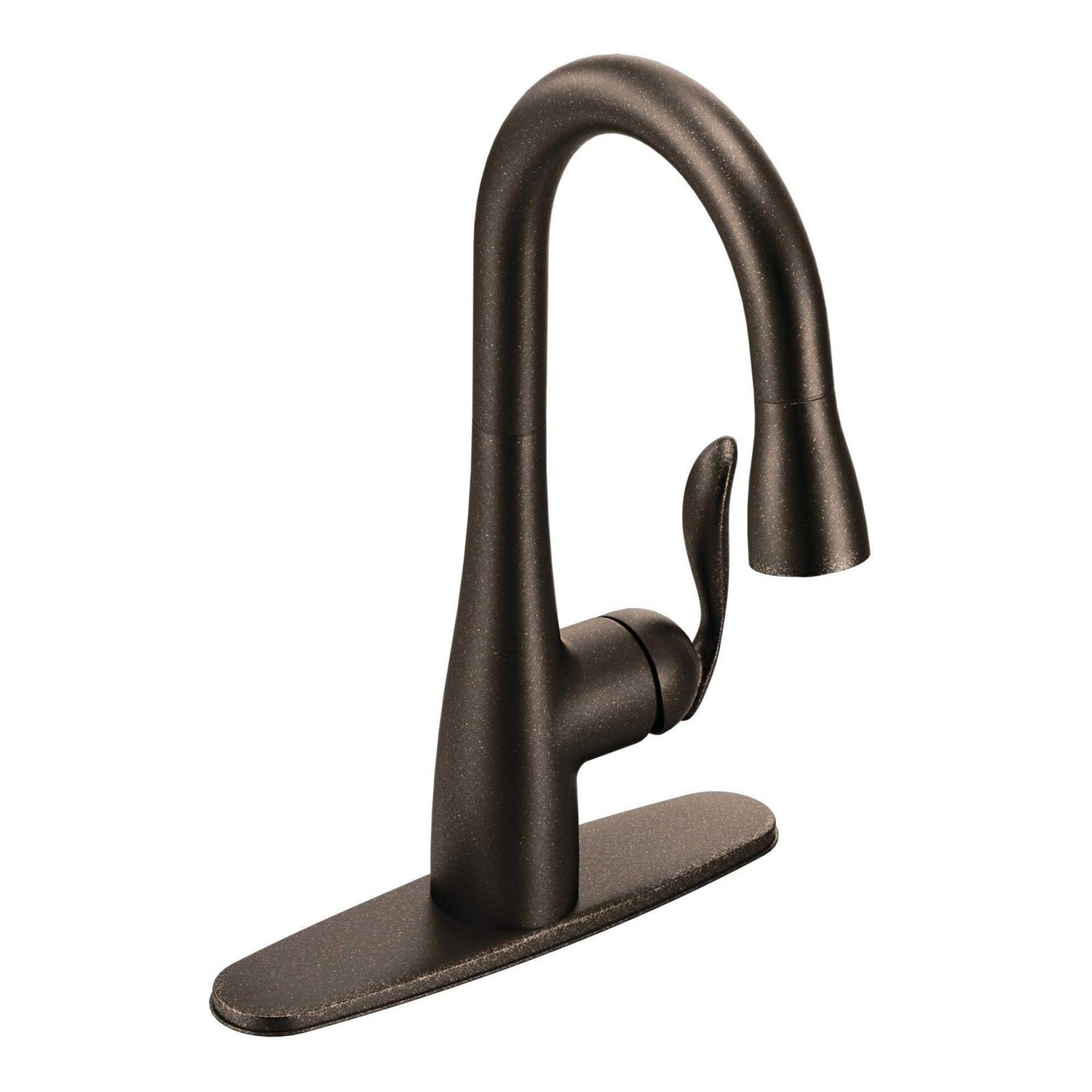 Moen 5995ORB Arbor One Handle High Arc Pulldown Bar Faucet with Reflex, Oil Rubbed Bronze