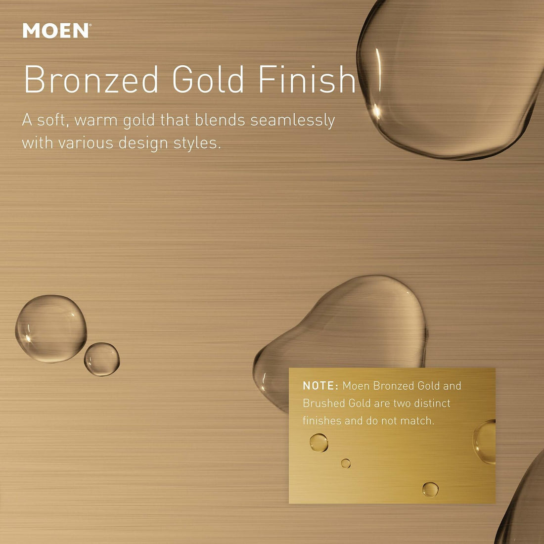 MOEN Nolia 87886BZG Single-Handle Pre-Rinse Spring Pulldown Kitchen Sink Faucet with Soap Dispenser in Bronzed Gold
