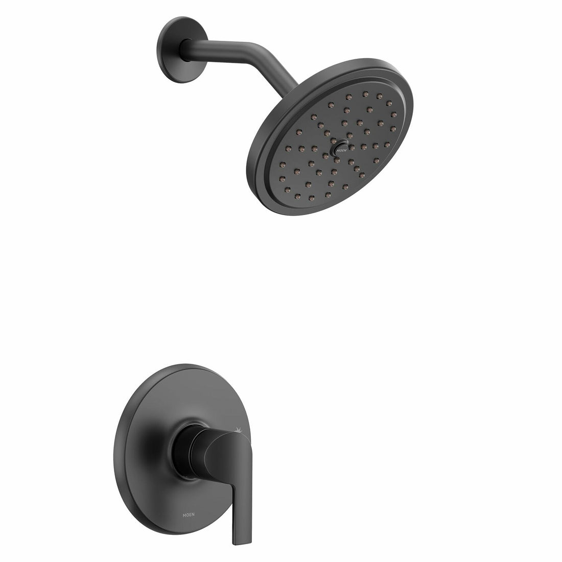 Moen UTS2202EPBL Doux Collection M-CORE 2-Series 1-Handle Shower Trim Kit, Valve Required, Matte Black