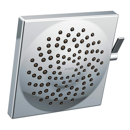 Moen Velocity Chrome Two-Function 8.5-Inch Diameter Spray Rainshower Showerhead, S6345
