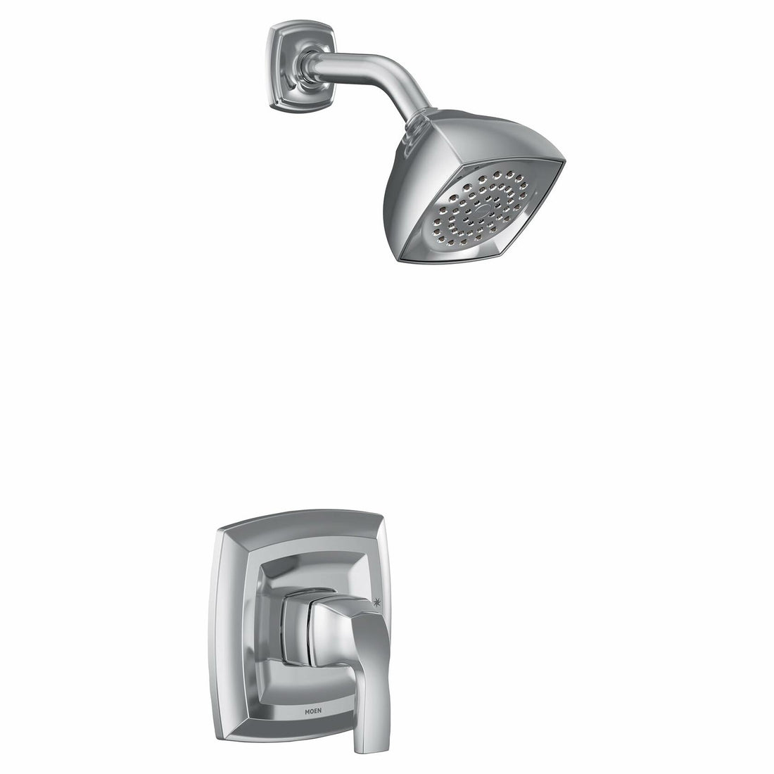 Moen UT2692EP Voss Collection M-CORE 2-Series 1-Handle Shower Trim Kit, Valve Required, Chrome