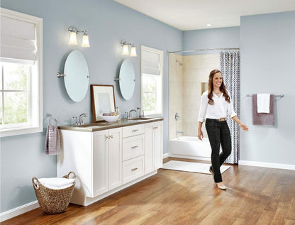 Moen Glyde Chrome 1-Handle Posi-Temp Tub and Shower Trim, Valve Required, T2743