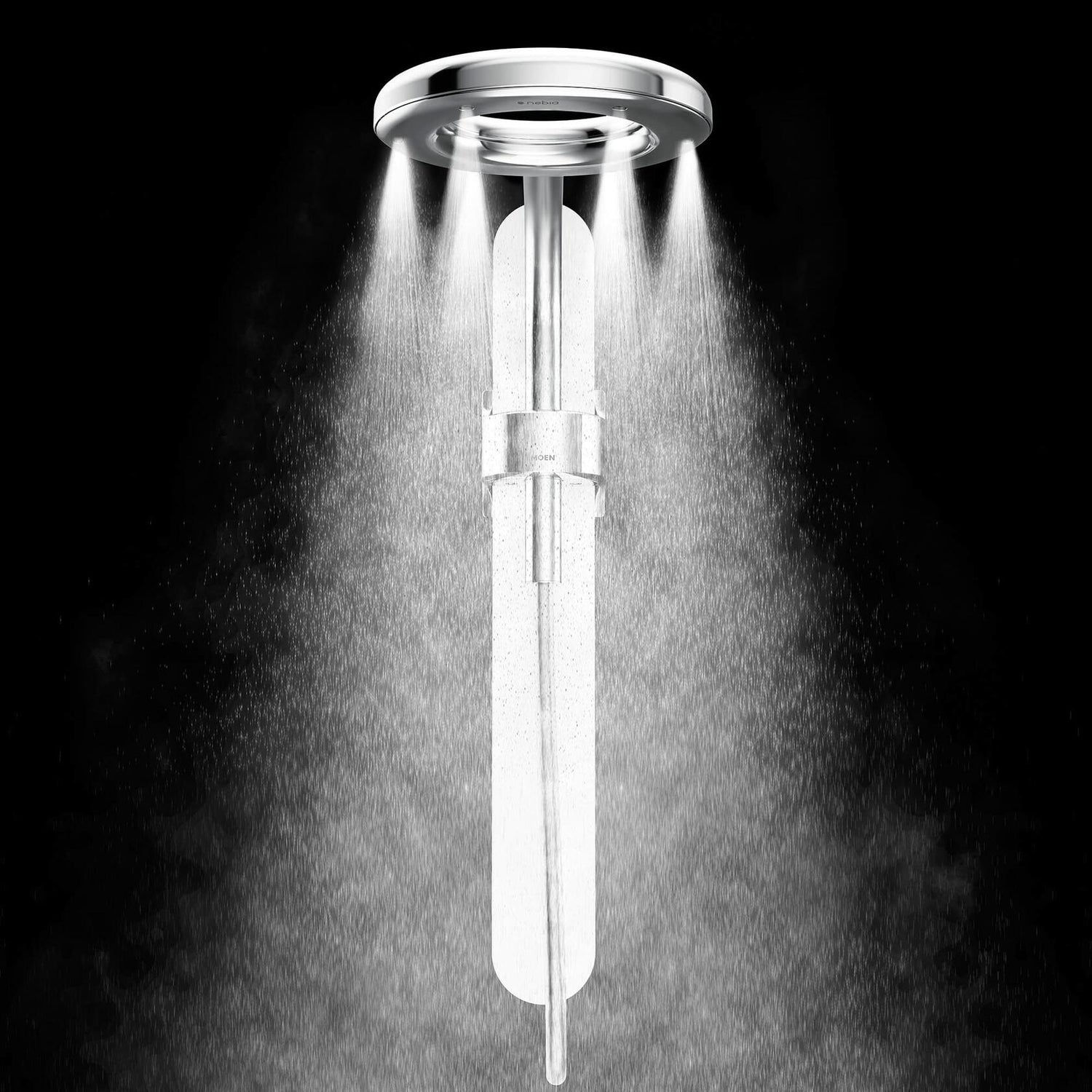 Moen N207R0CH Spa Shower Rainshower, Chrome/White