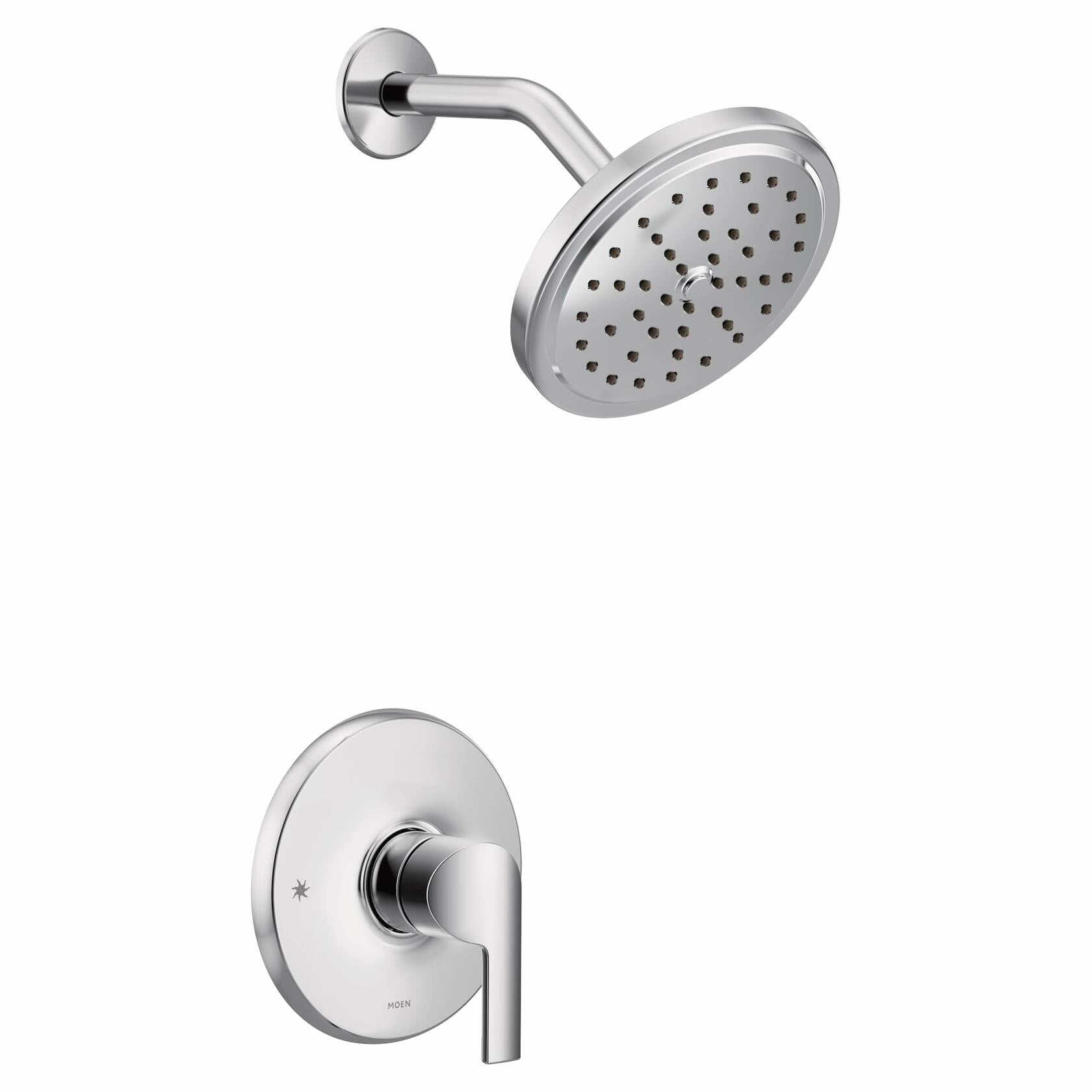 Moen UTS3202 Doux M-CORE 3-Series 1-Handle Shower Trim Kit, Valve Required, Chrome