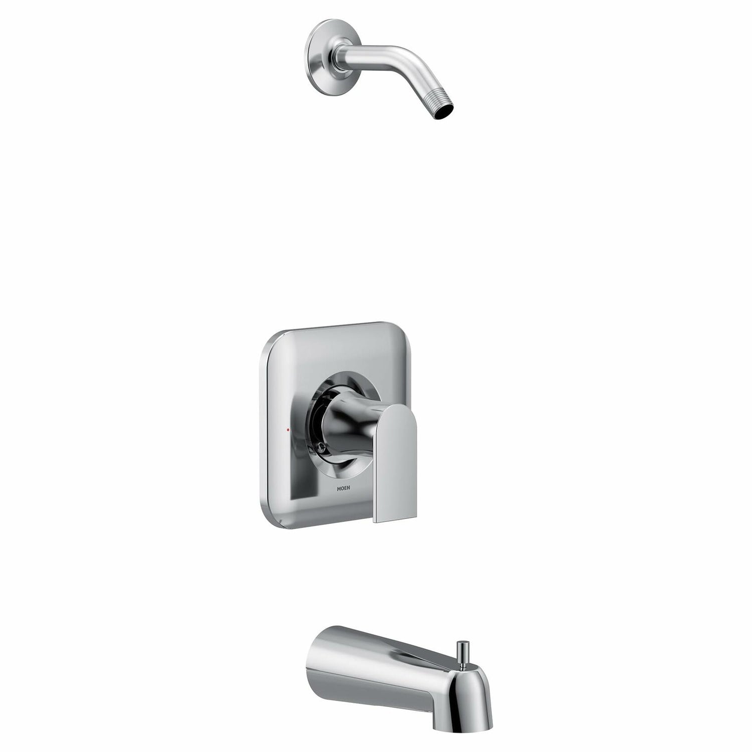 Moen Genta LX Chrome Posi-Temp One-Handle Tub/Shower Trim Valve Without Showerhead, T2473NH