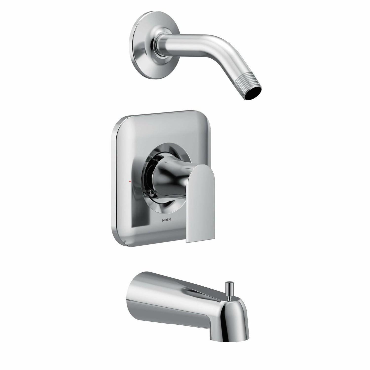 Moen Genta LX Chrome Posi-Temp One-Handle Tub/Shower Trim Valve Without Showerhead, T2473NH