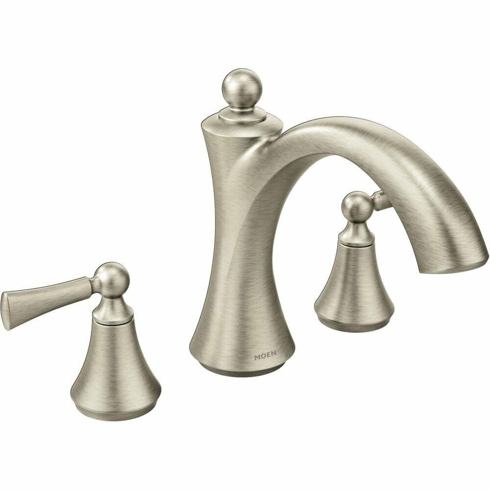 Moen T653BN Tub Faucet, 1, Brushed Nickel