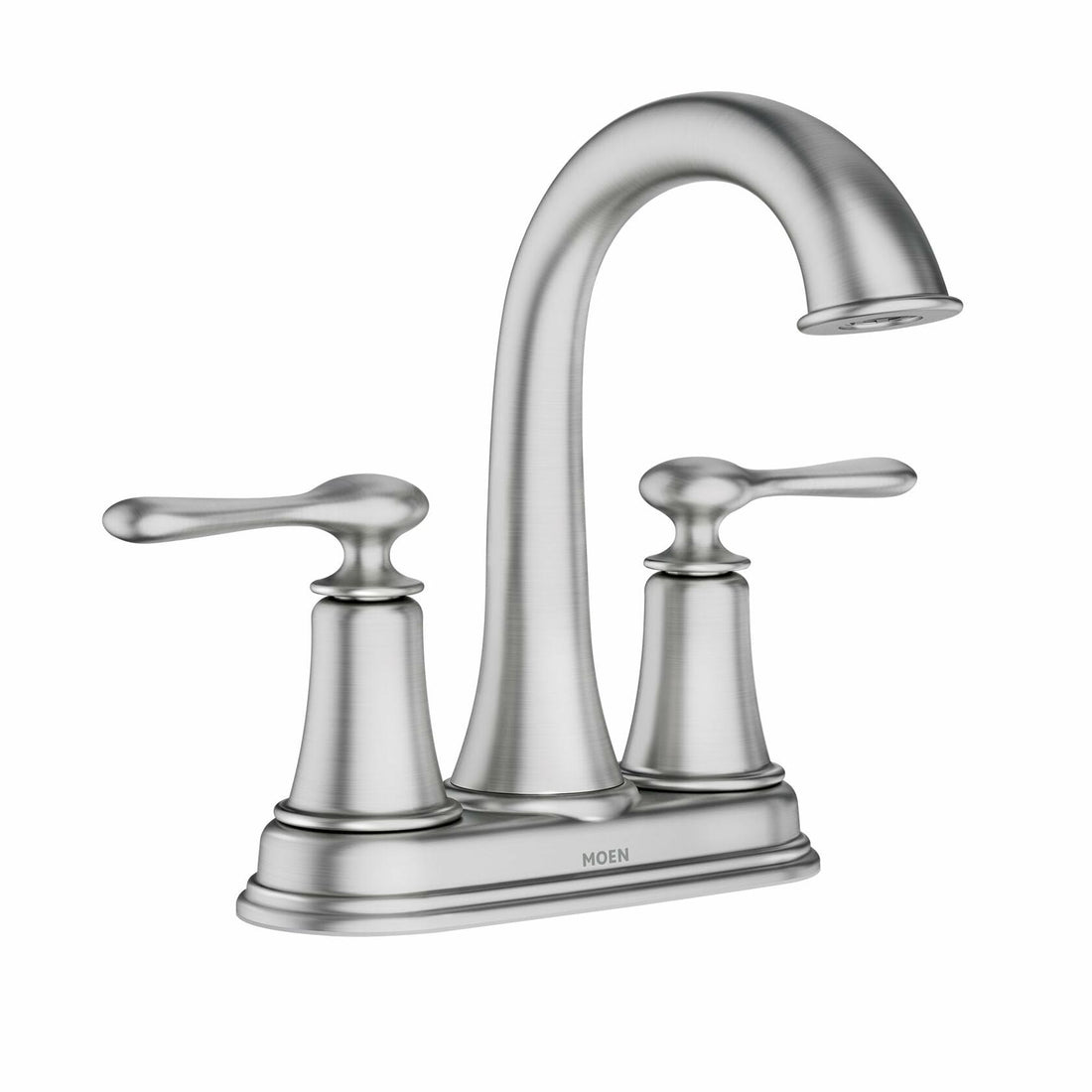 Moen 84092SRN Ellicott 4" Lavatory Faucet, Spot Resist Brushed Nickel