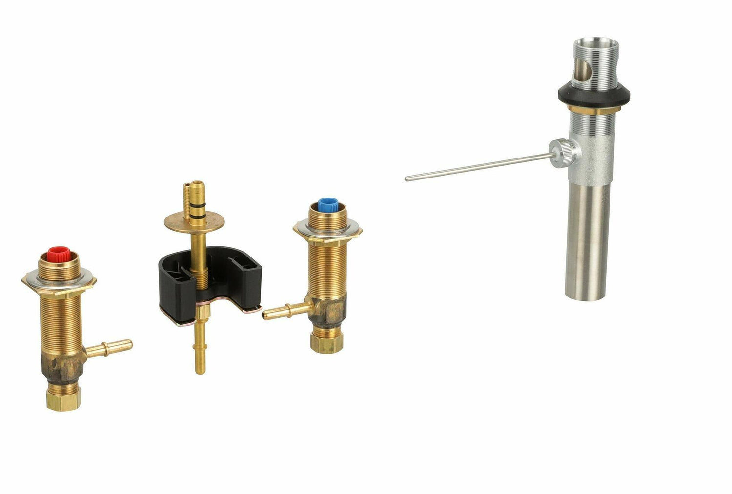 Moen Widespread Bathroom Sink Faucet Rough In Water Valve with Drain Assembly, 9000