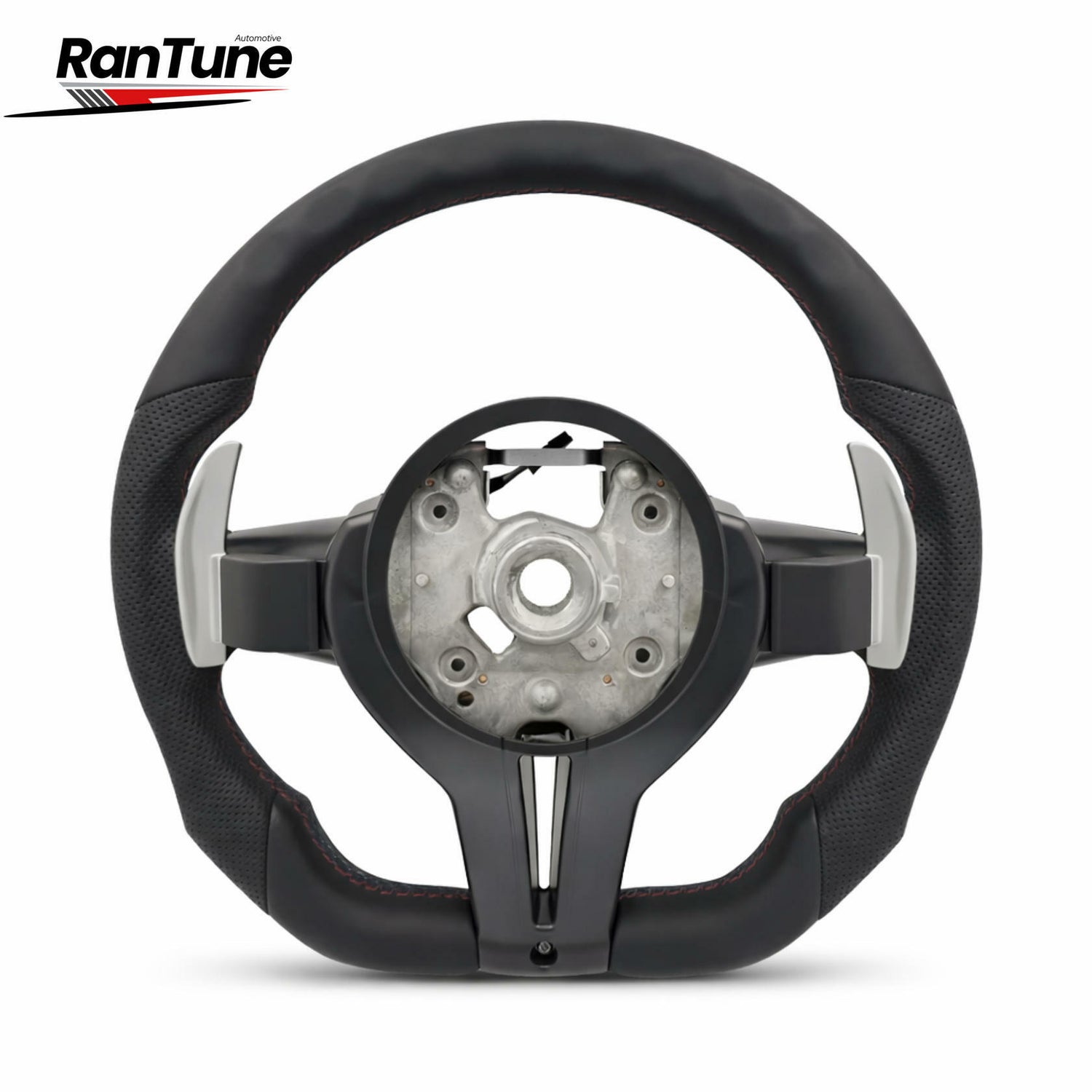 BMW 1-5 Series F30 F80 M5 M3 M4 Nappa Leather Steering Wheel M Stitch &amp; Shifters