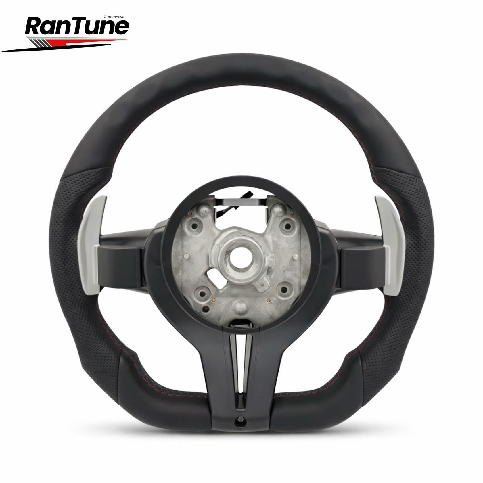 BMW 1-5 Series F30 F80 M5 M3 M4 Nappa Leather Steering Wheel M Stitch &amp; Shifters