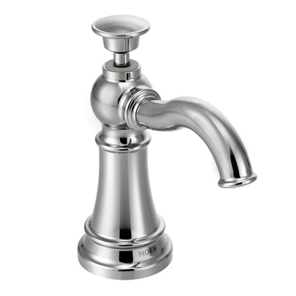 MOEN Traditional S3945C Deck Mounted Kitchen Soap Dispenser in Chrome