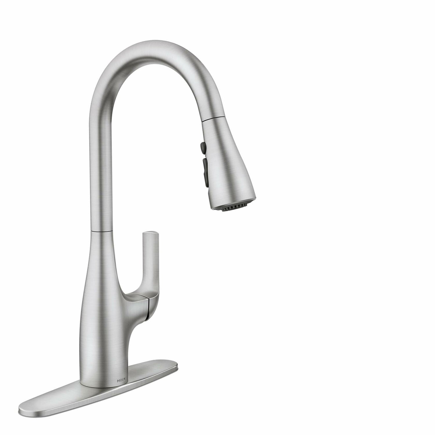 MOEN Leesi 87448SRS Single-Handle Pull-Down Sprayer Kitchen Faucet with Reflex and Power Boost in Spot Resist Stainless