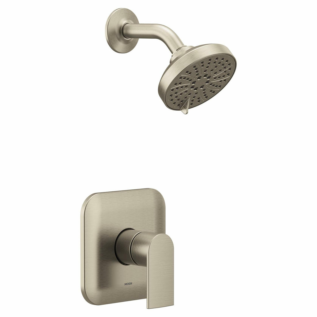 MOEN Genta UT2472EPBN LX M-CORE 2-Series 1-Handle Shower Trim Kit in Brushed Nickel (Valve Required)